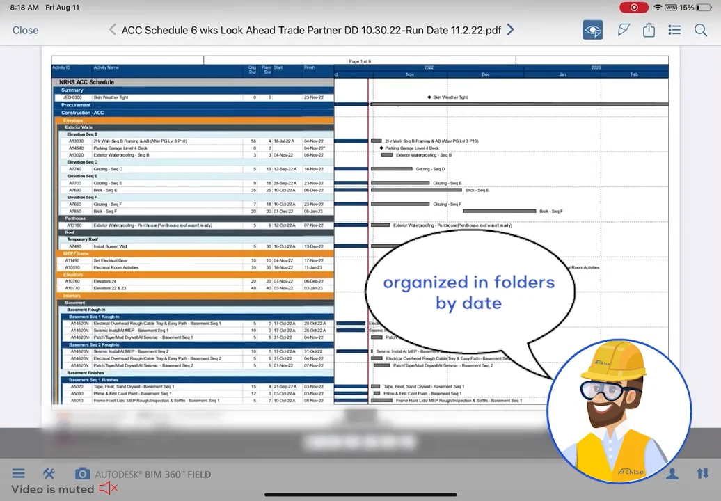 V.7_Project Schedule on Vimeo