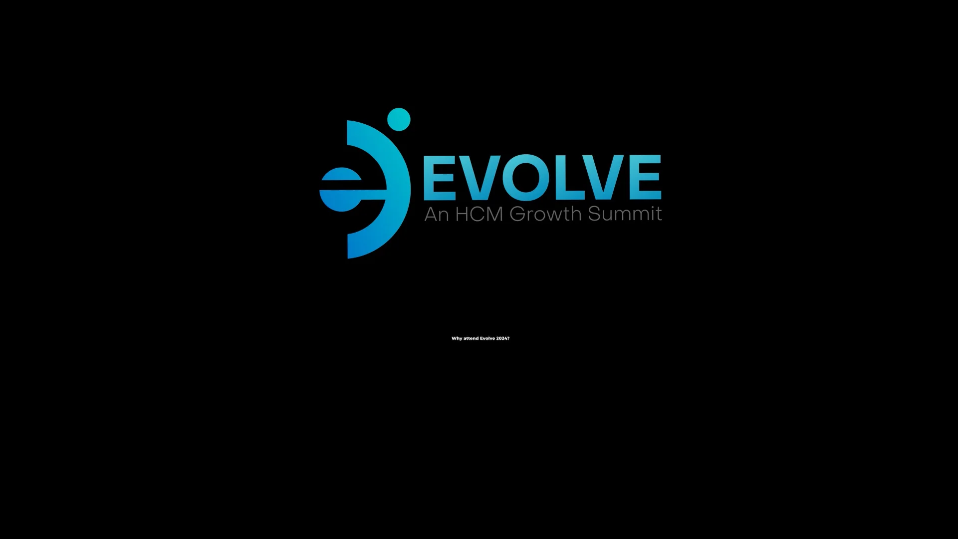 Evolve 2024 promo on Vimeo