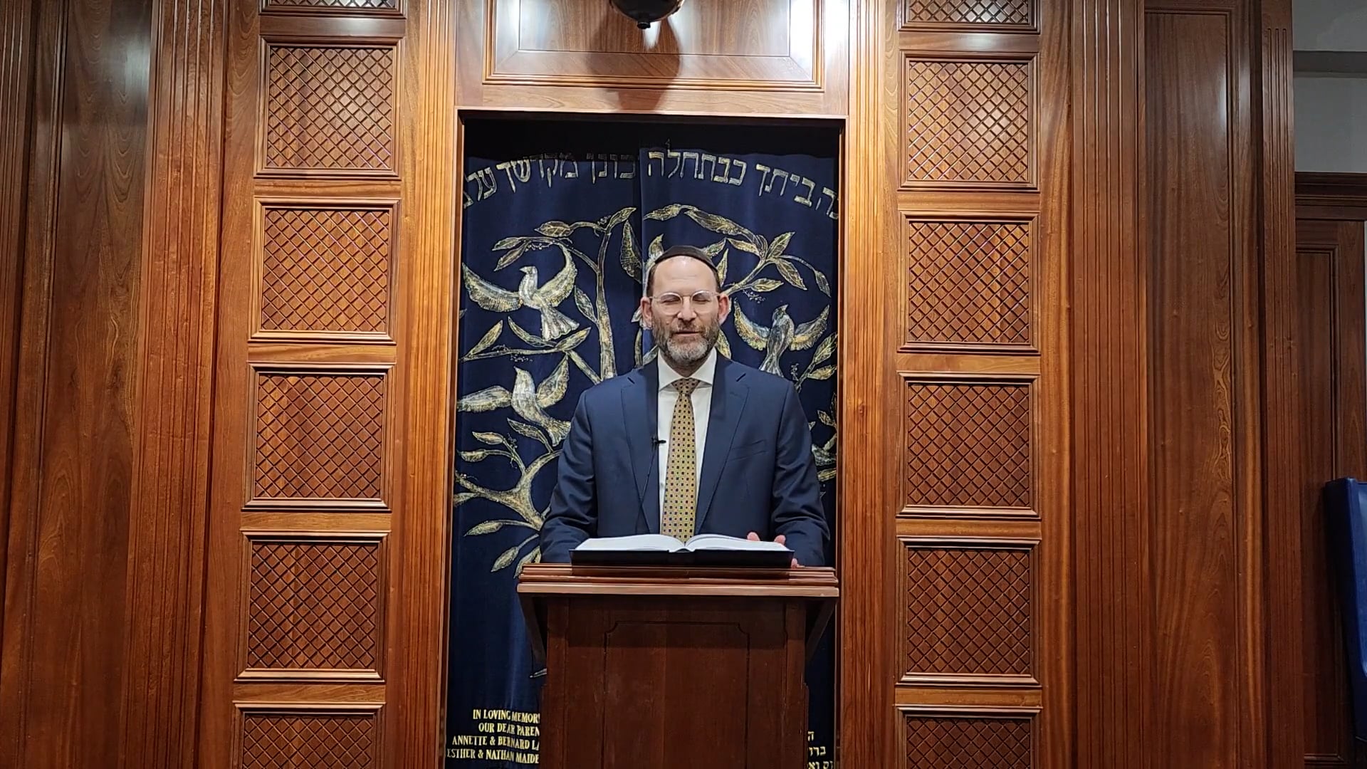 Rabbi Yechezkel Freundlich, Cong Beth Shalom, Lawrence, N.Y. Elul ...