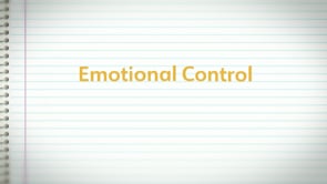 Emotional Control