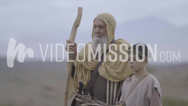 Abraham – Abraham And Isaac – Building The Altar 018