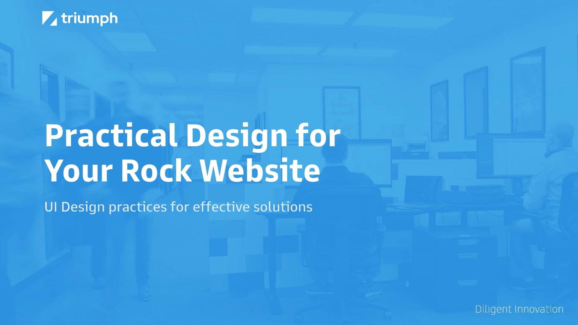RX23 Session - Practical Design for Your Rock Website