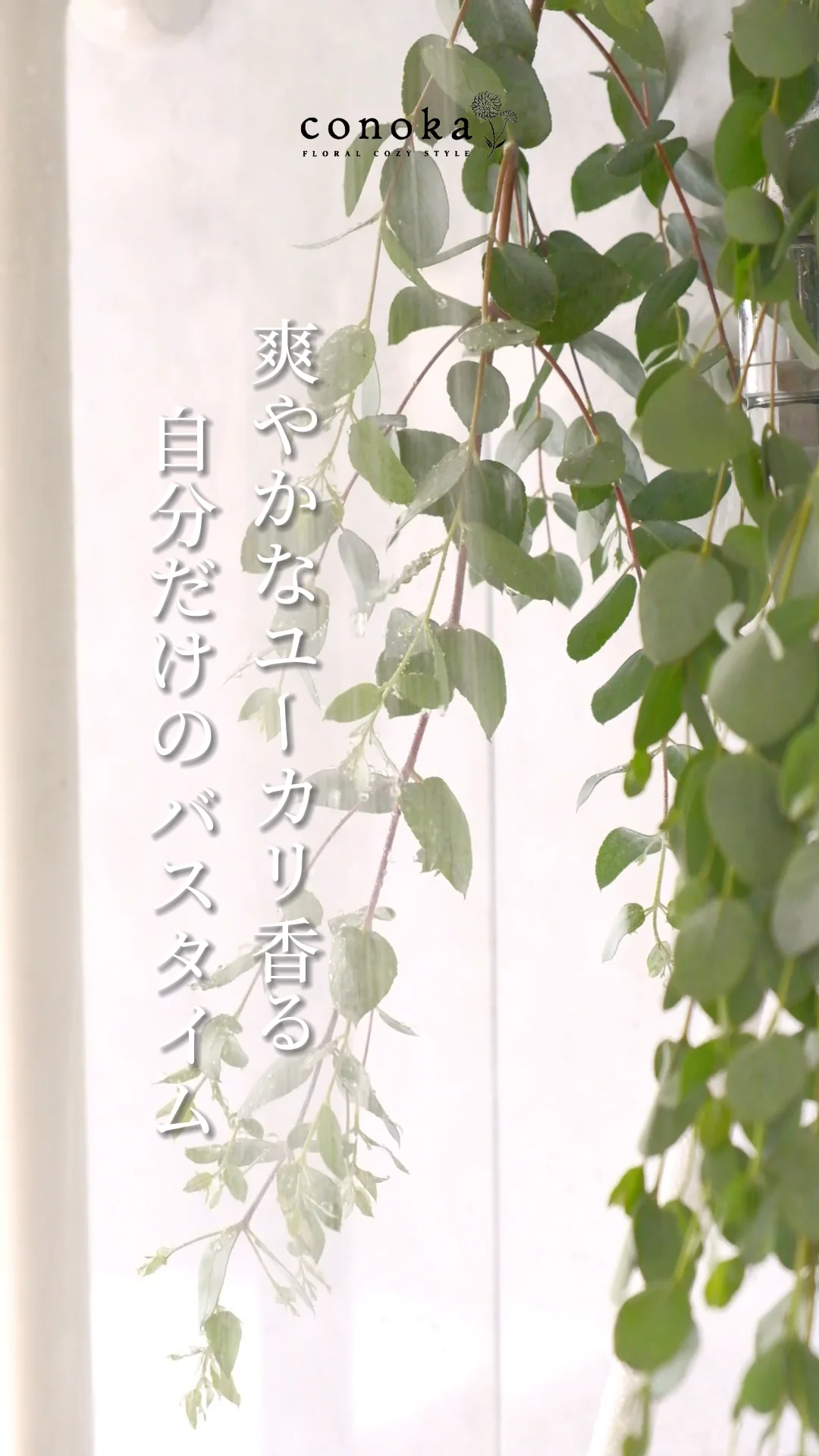 爽やかなユーカリ香る自分だけのバスタイムでリラックス