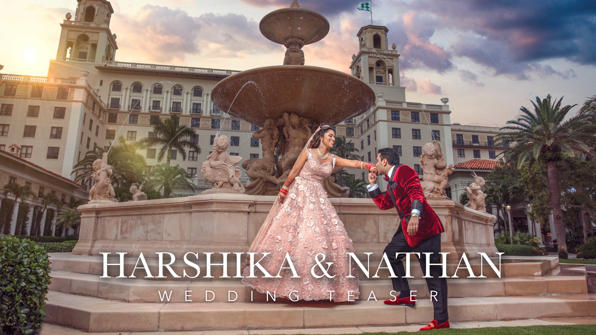 Harshika & Nathan Wedding Teaser | The Breakers Palm Beach