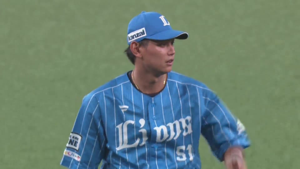 【7回表】好スタートで突っ込んだ!! ライオンズ・西川愛也のダイビングキャッチ!!  2023年8月23日 埼玉西武ライオンズ 対 オリックス・バファローズ