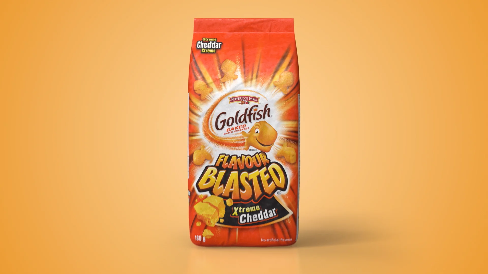 Goldfish Crackers Xtreme Cheddar