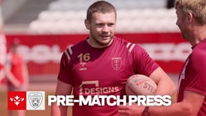 PRESS: James Batchelor discusses facing Leigh on Friday night!
