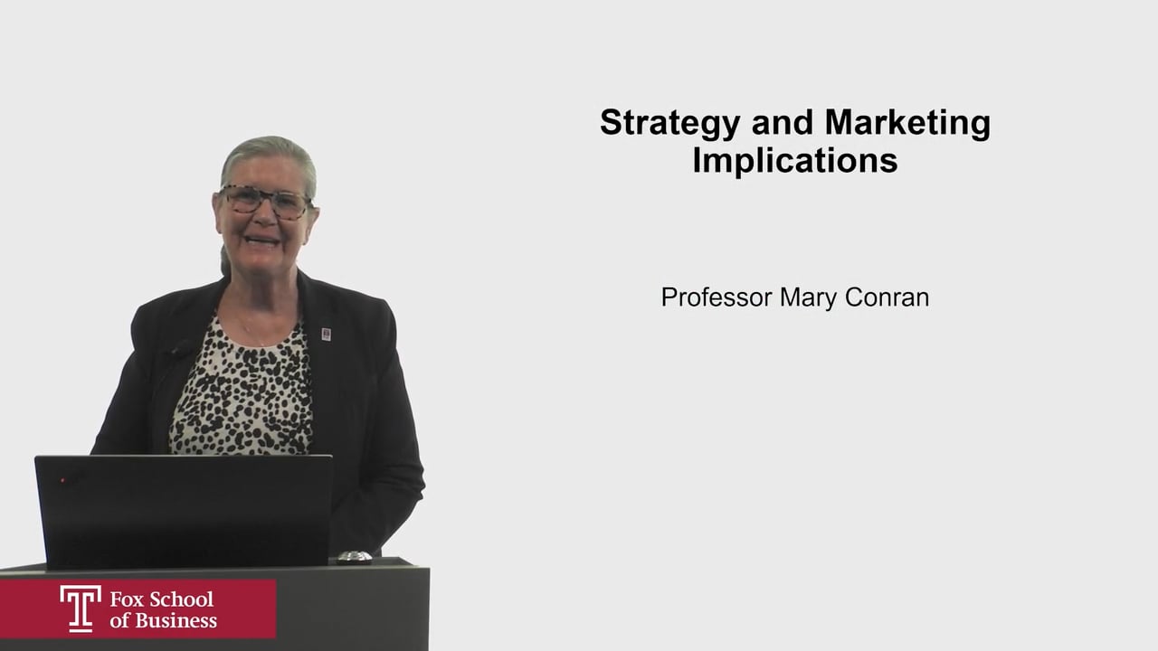 Strategy and Marketing Implications