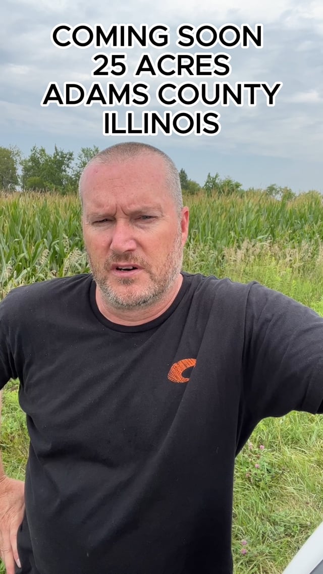 Adams County, Illinois 25 Acres For Sale(SALE PENDING) LandGuys