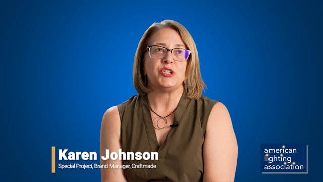 Frame from Karen Johnson: Craftmade Video 1