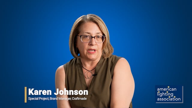 Frame from Karen Johnson: Craftmade Video 3