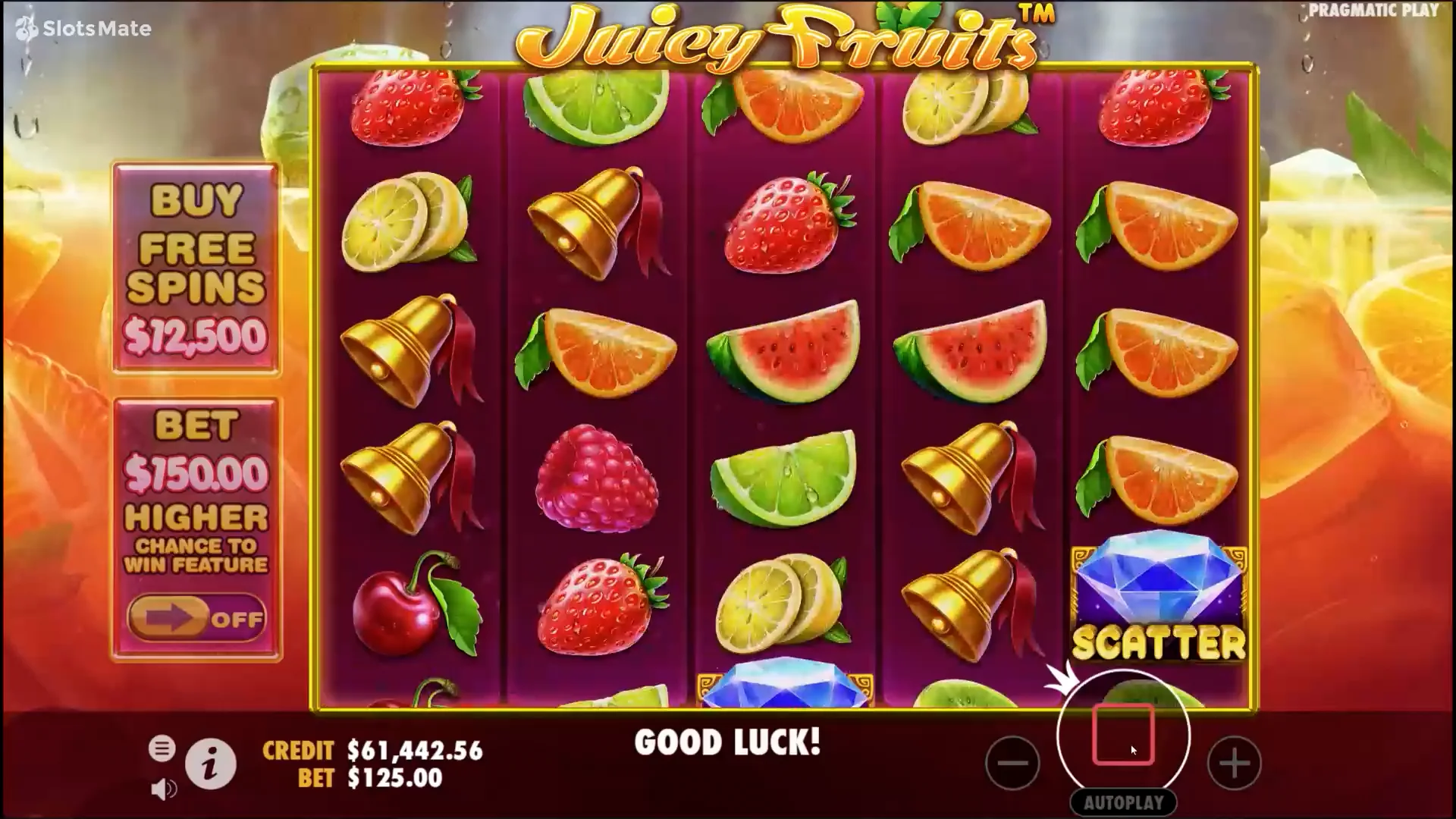 Juicy Fruits Scatter Symbol on Vimeo