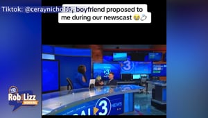 News Anchor Proposes Live