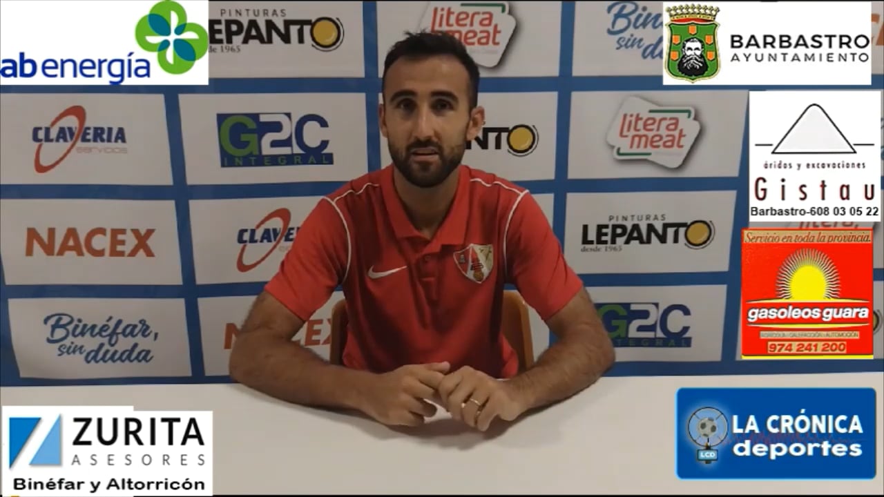 KIKE RAUSELL (Jugador Barbastro) CD Binéfar 2-1 UD Barbastro " PRETEMPORADA "