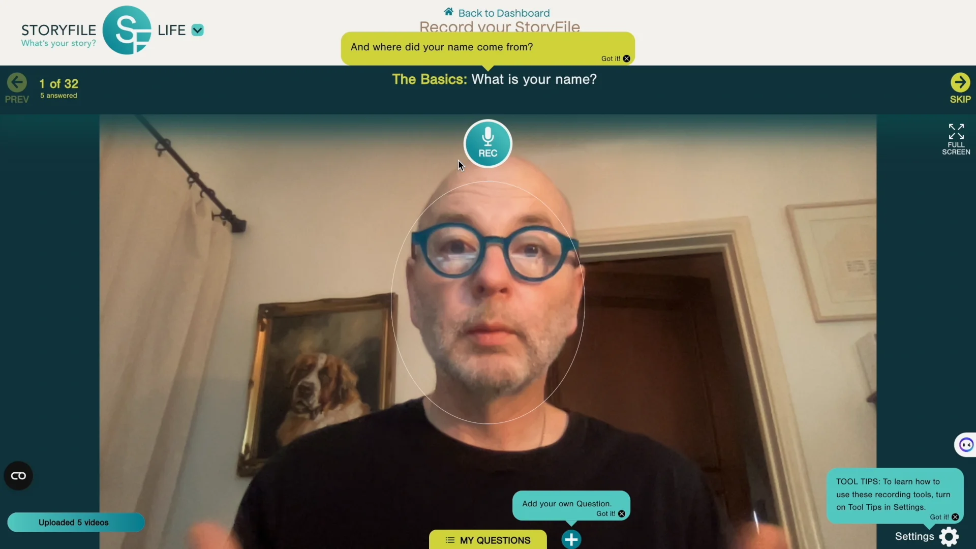 StoryFile Life Quick Demo on Vimeo