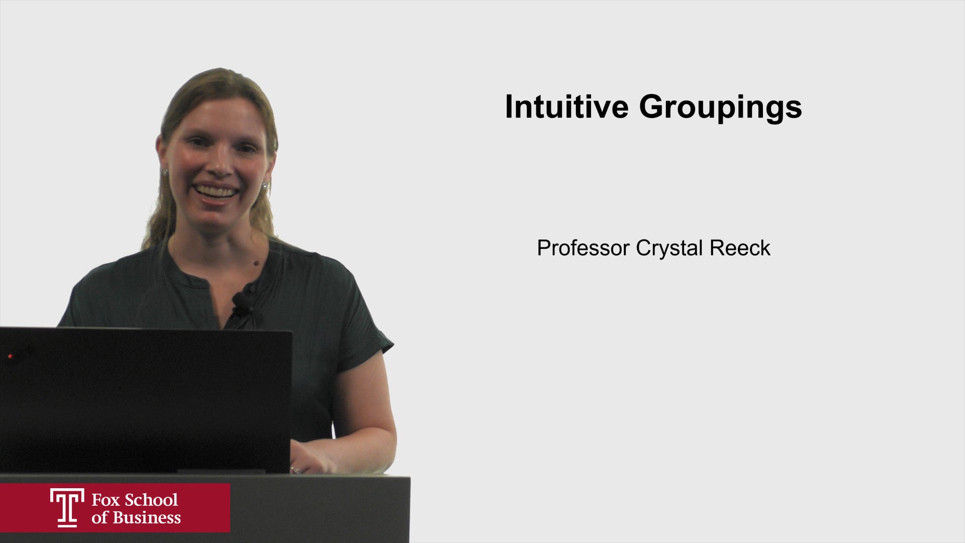 Intuitive Groupings