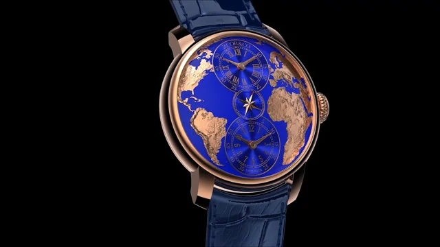 The World Is Yours Dual Time Zone