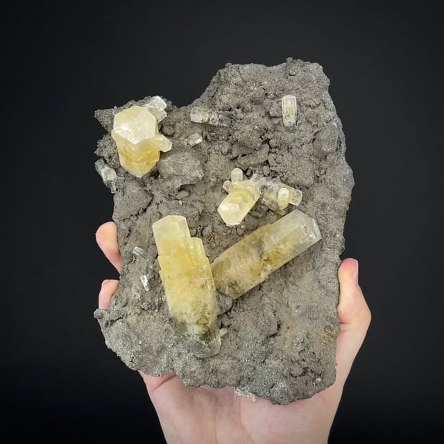 Calcite on Marcasite (old)