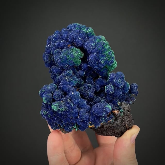 Azurite & Malachite (superb, rare 1997 find)