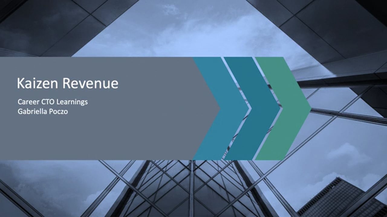 Kaizen Revenue Gabriella Poczo