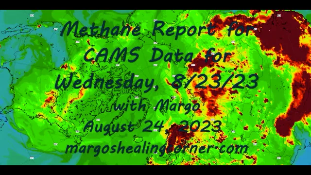 Methane Report for CAMS Data for Wed., 8/23/23 on Vimeo