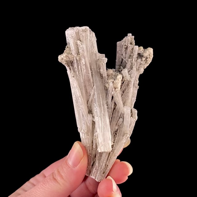 Inderite (fine rare crystals)