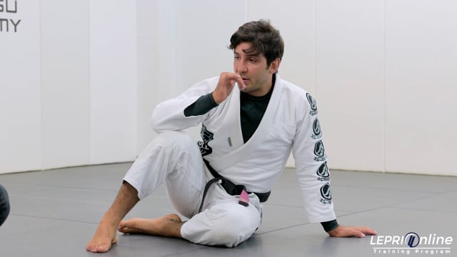 Half Guard Escape to Closed Guard or Mount