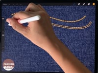 Procreate Crafty Stitches