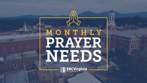 Monthly Prayer Needs - September 2023