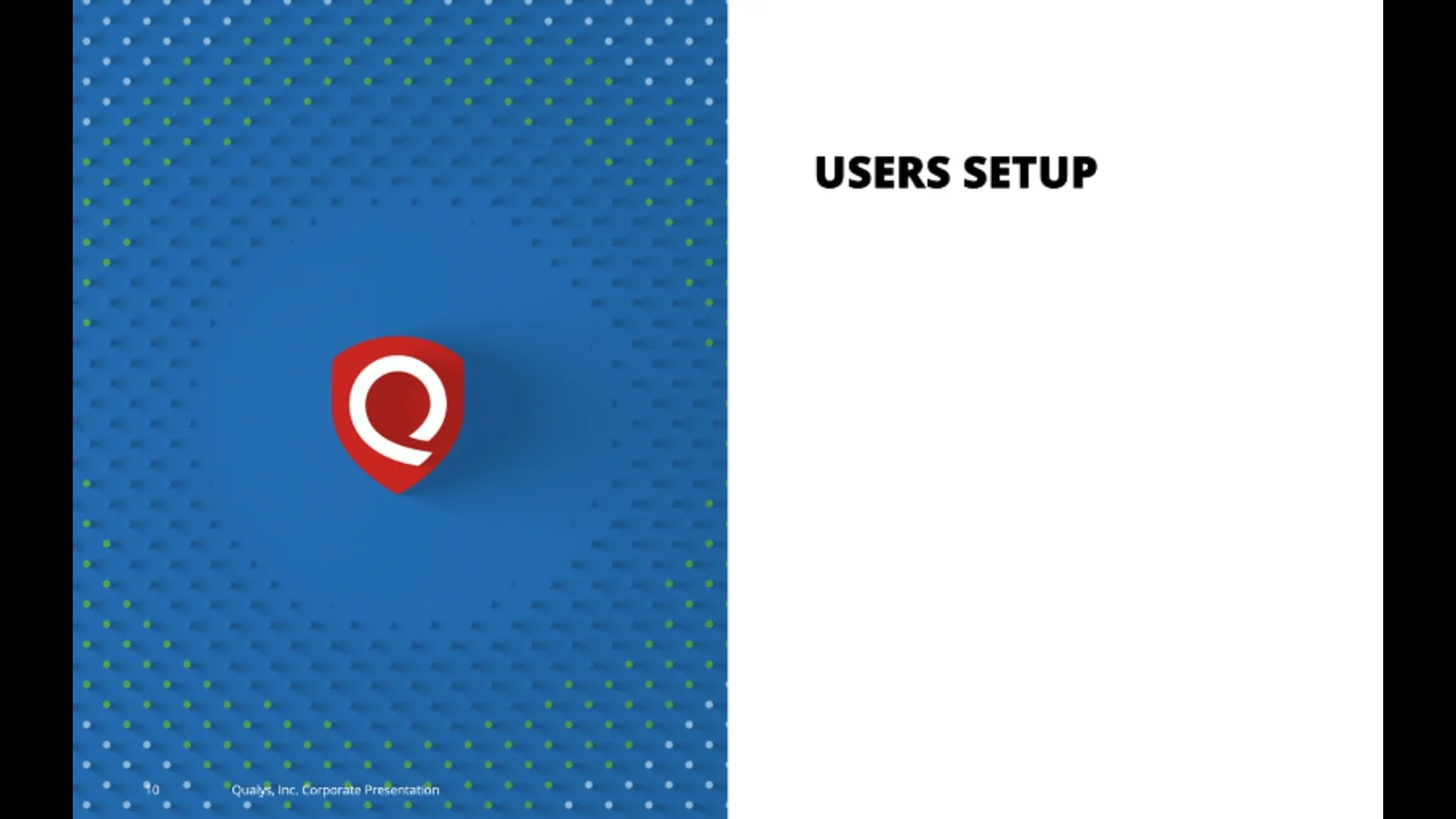 User Setup Settings on Vimeo