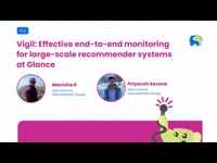 Vigil: Effective end-to-end monitoring for large-scale recommender systems at Glance