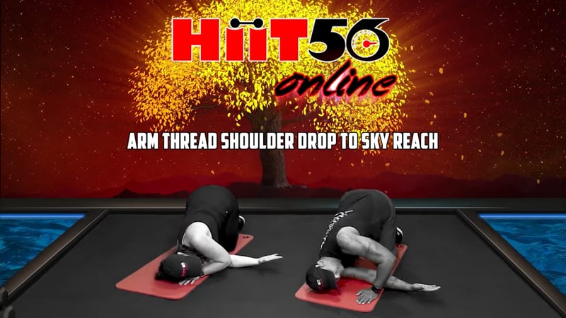 Arm Thread Shoulder Drop to Sky Reach
