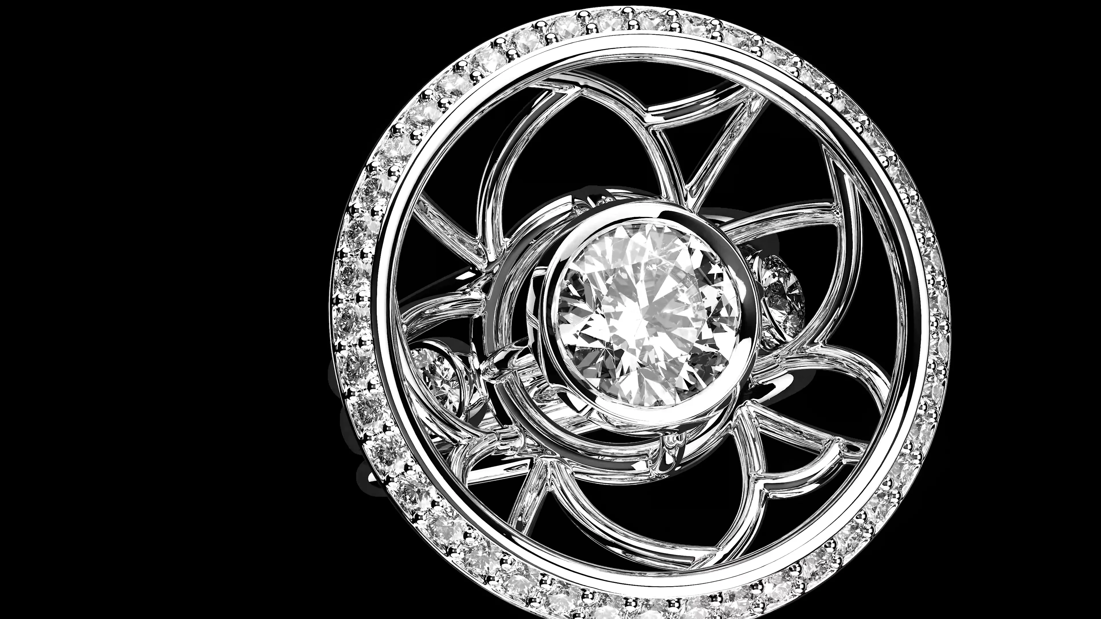 Photorealistic rendering of jewelry. Modeling and visualization of ...