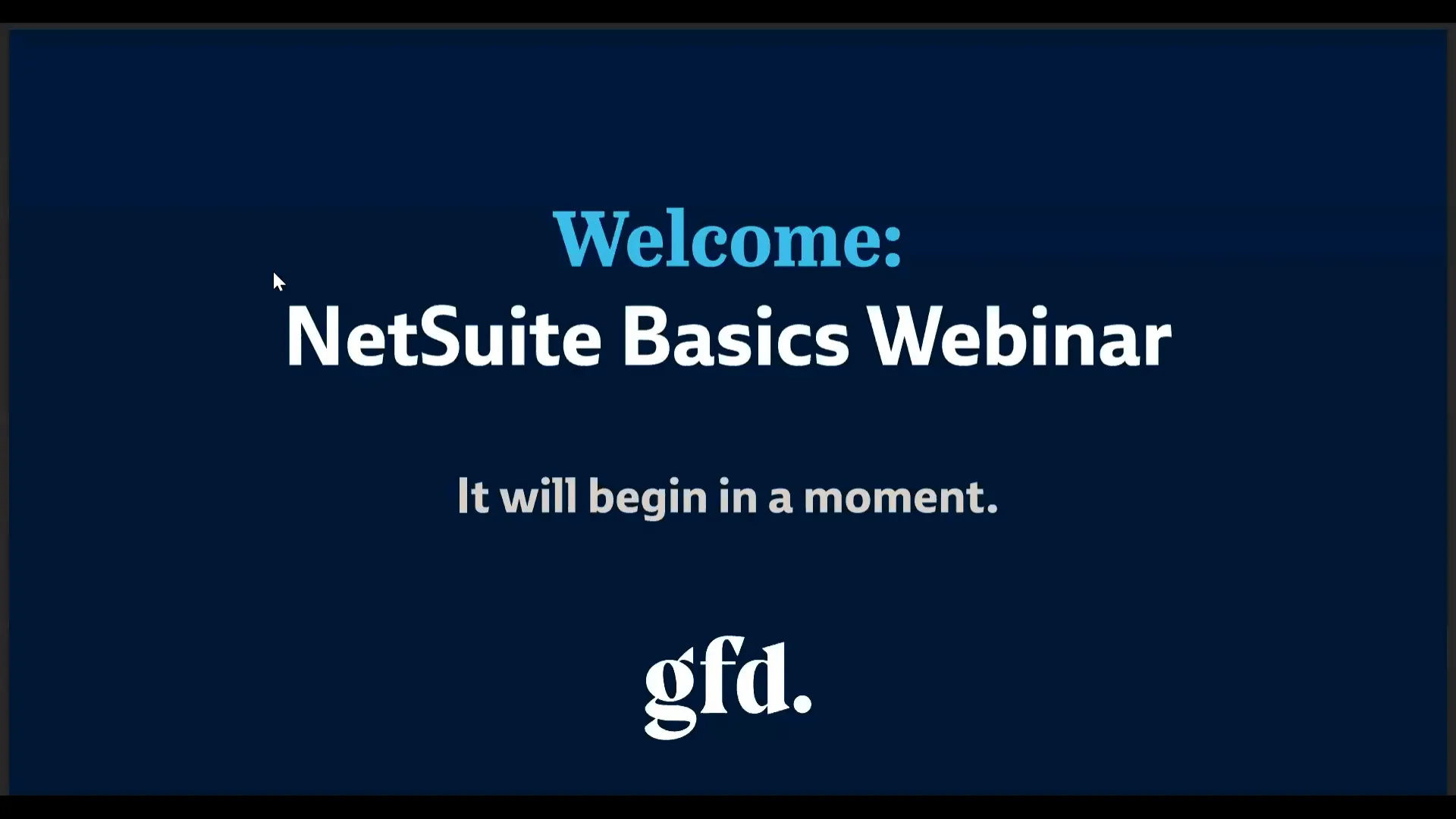 NetSuite Basics inar on Vimeo