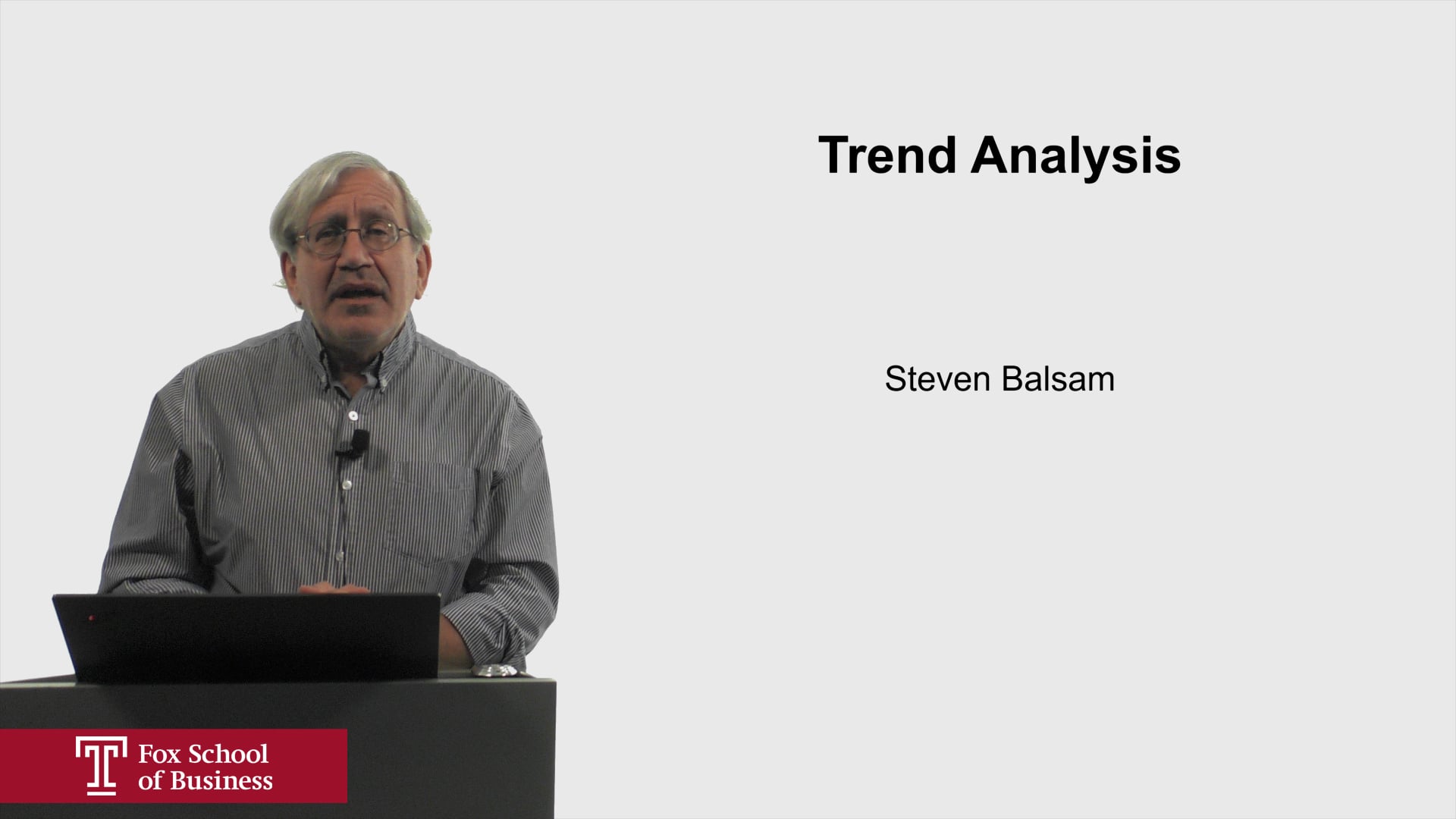 Trend Analysis