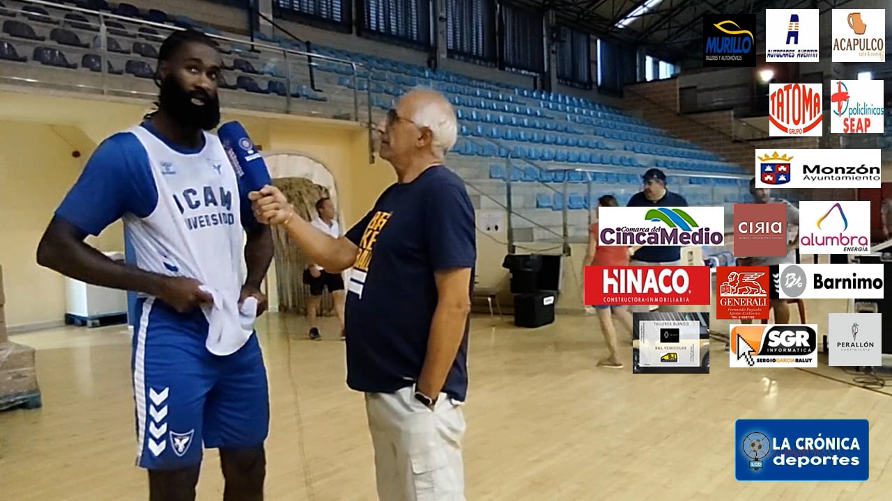 BALONCESTO ACB EN MONZÓN ESTE SÁBADO 29 AGOSTO 19H UCAM MURCIA-BAXI MANRESA   HOWARD SANT-ROOS (UCAM MURCIA)