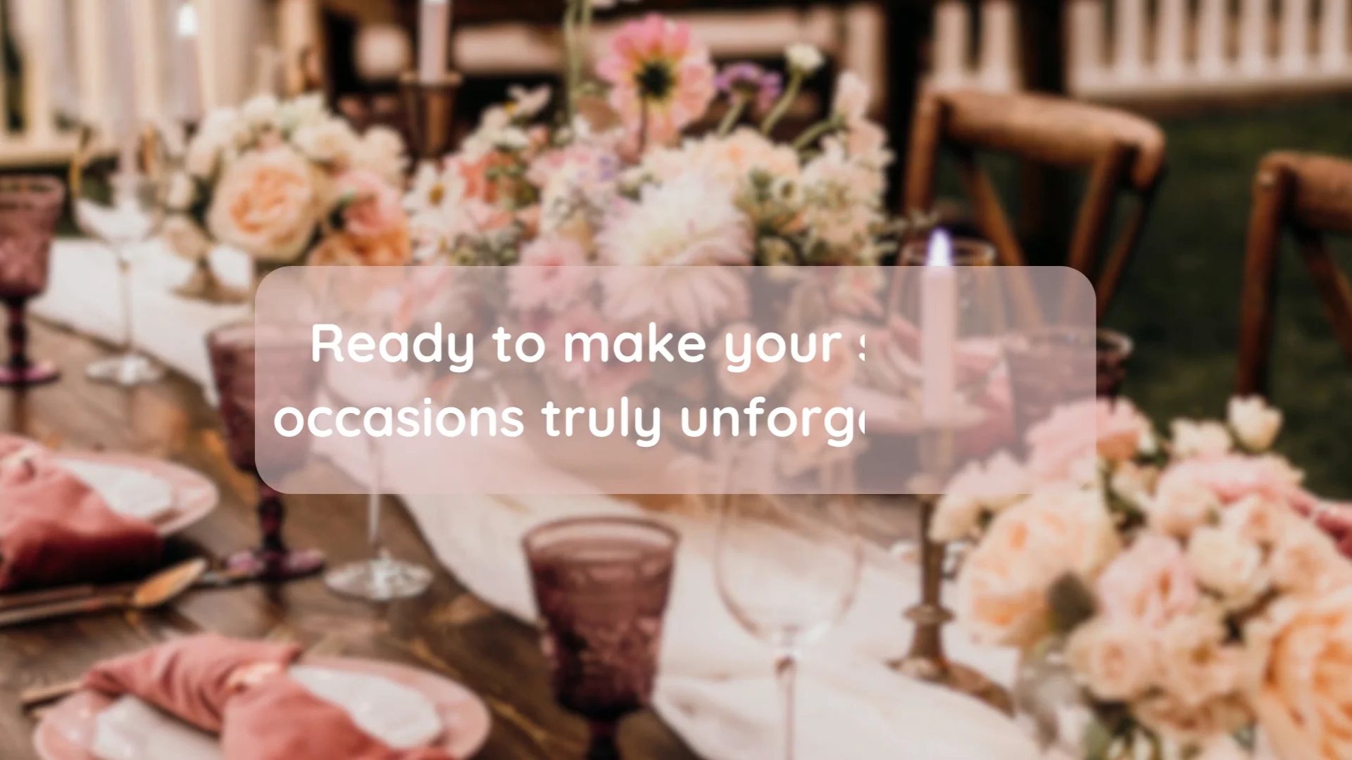 Rustic Yard Events party rentals Pacoima on Vimeo