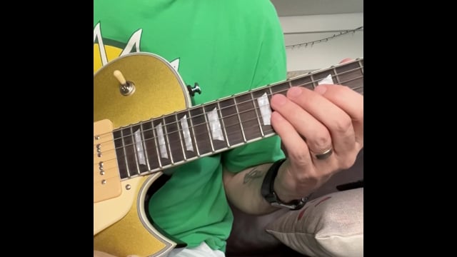 August Homework - Vinnie Moore pattern with six-note accents