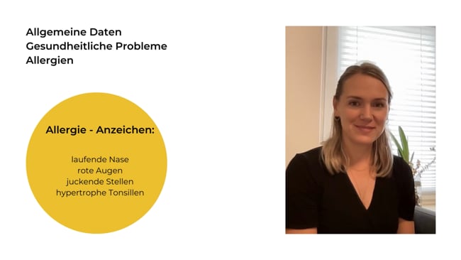 Lektion 1 - Allgemeine Daten und Gesundheit