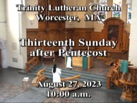 TLC Worship Service 08/27/2023