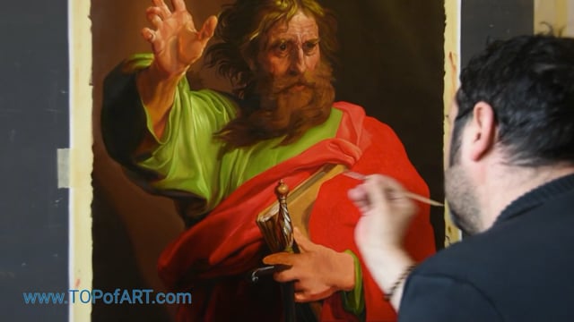 Pompeo Batoni | Saint Paul | Oil on Canvas Reproduction Process by TOPofART