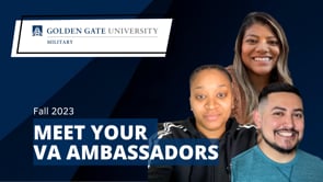 Meet your VA Veteran Student Ambassadors