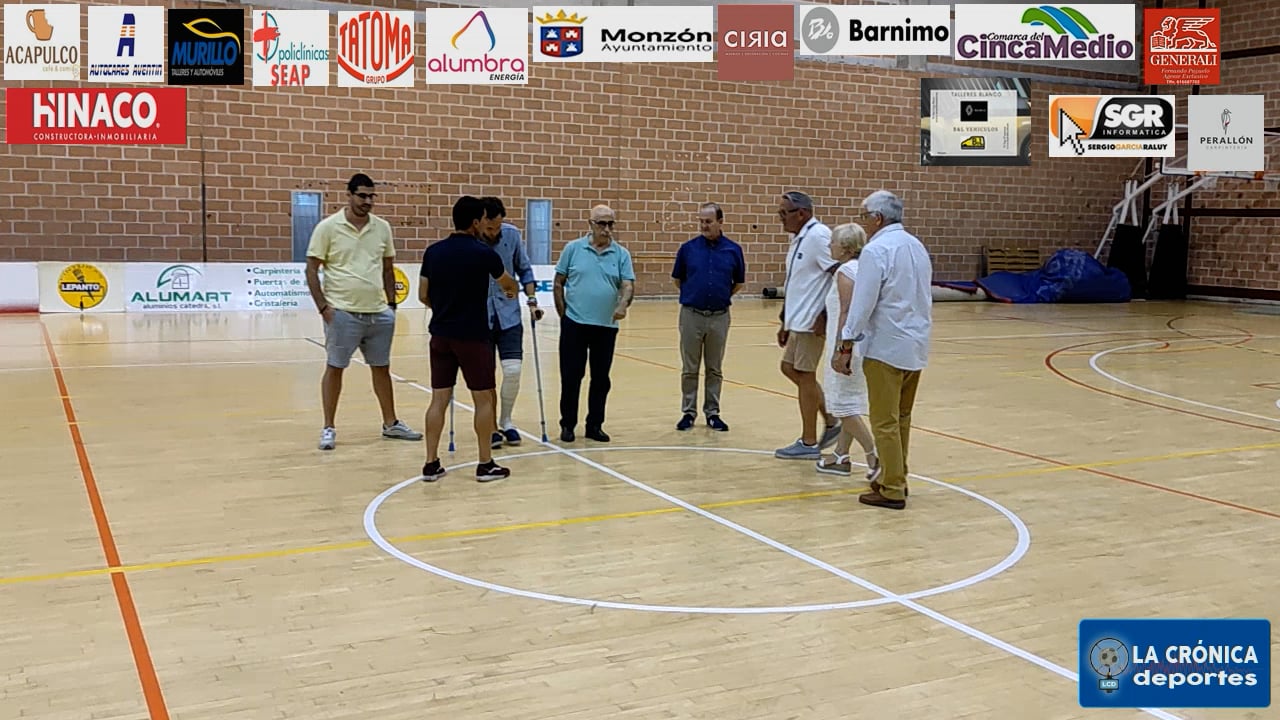 RECONOCIMIENTO ESPECIAL  A TÍTULO PÓSTUMO PARA  NACHO CHAVERRI  EN  LOS  60  AÑOS  DE BALONCESTO EN MONZÓN CON LA PRESENCIA DE EQUIPOS ACB