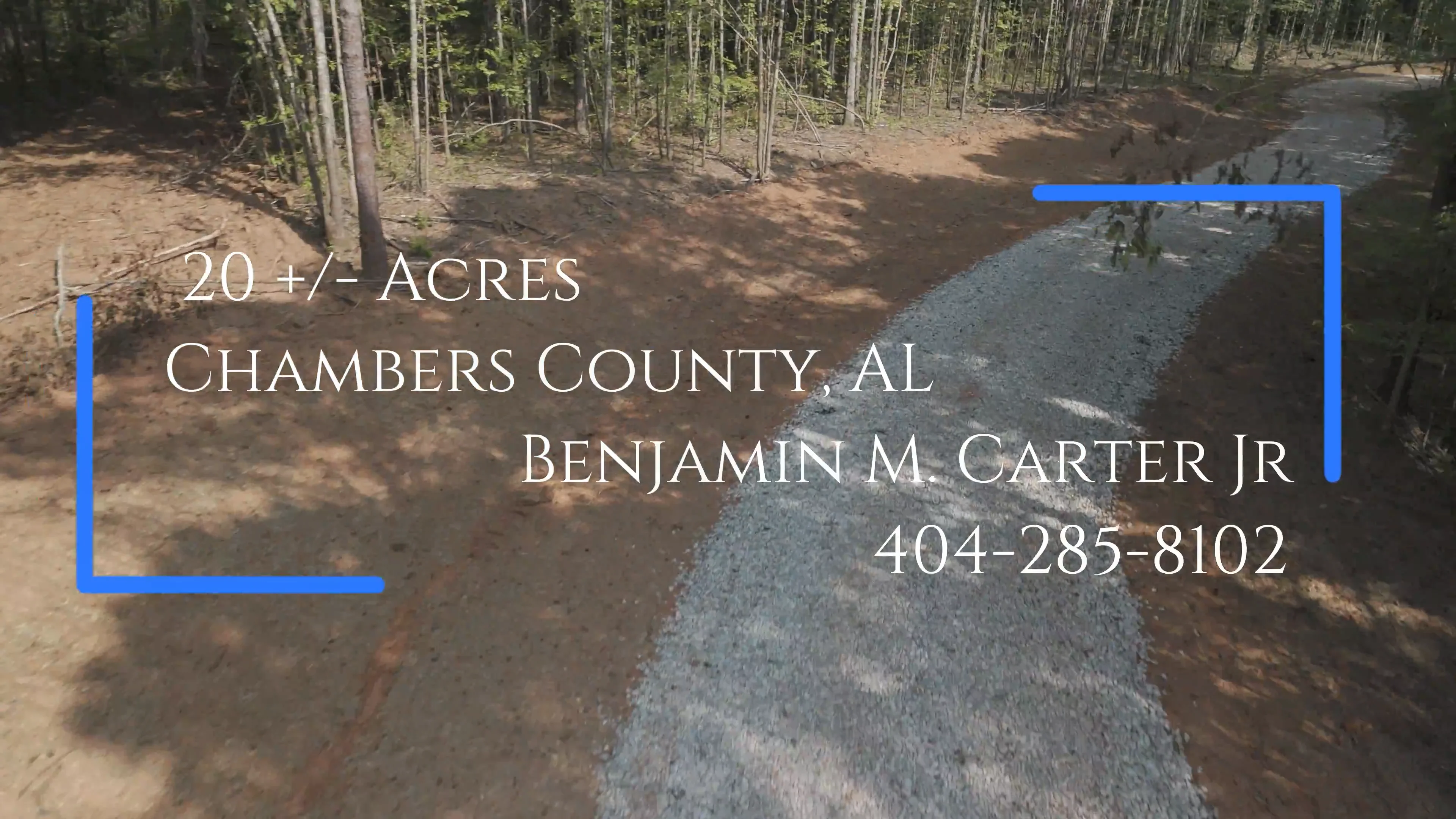 20+/ Acres Chambers County, AL on Vimeo