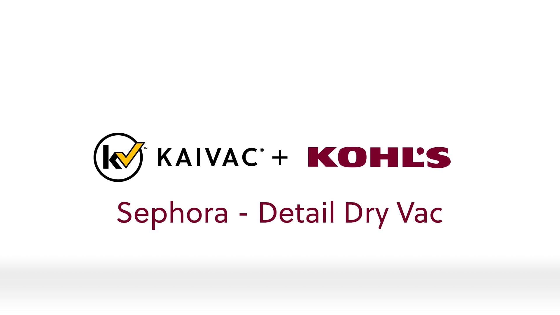 Sephora - Detail Dry Vac - video thumbnail