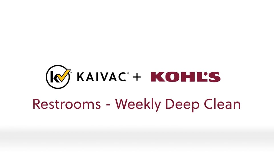 Restrooms - Weekly Deep Clean - video thumbnail