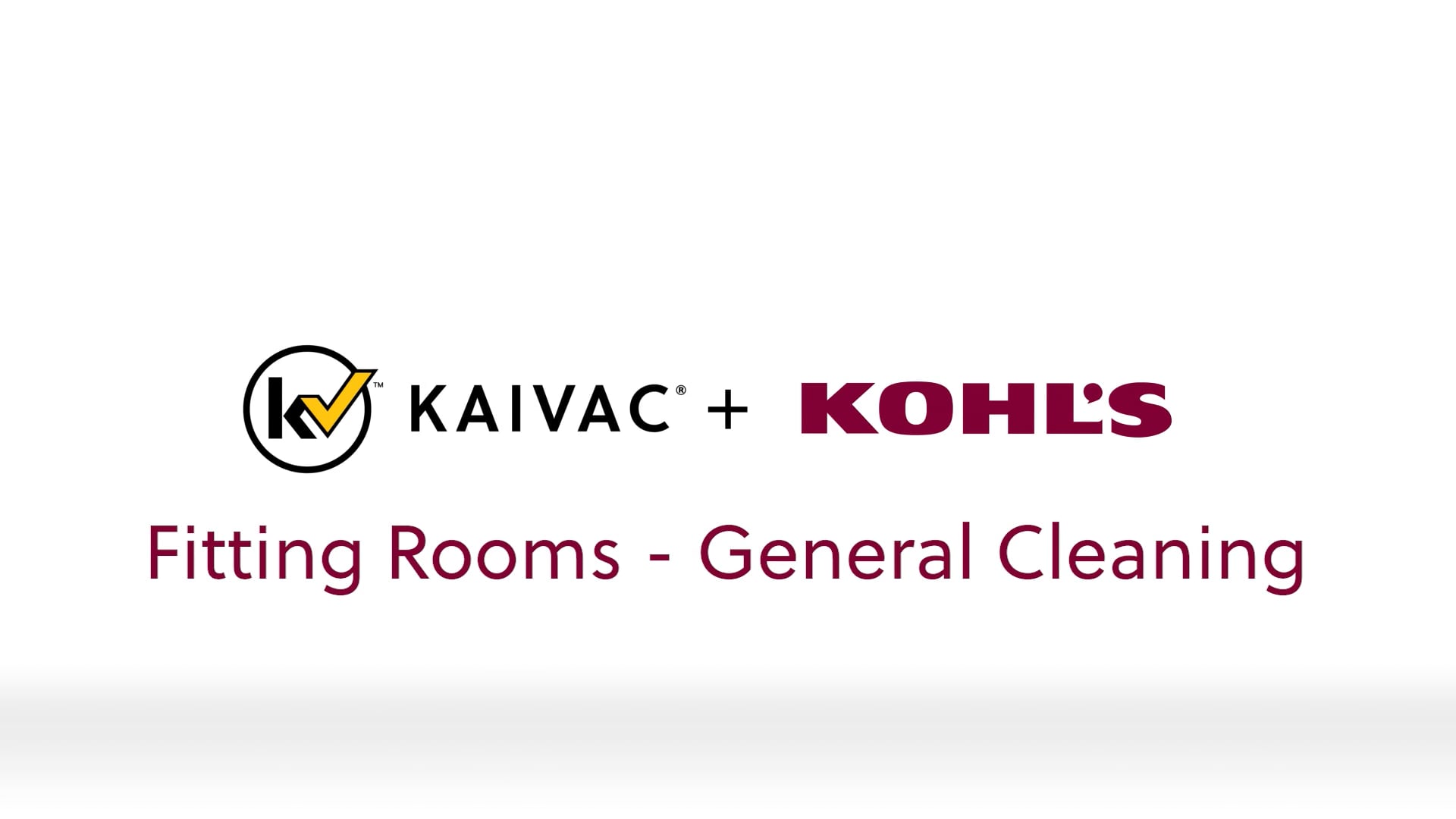 Fitting Rooms - General Cleaning - video thumbnail