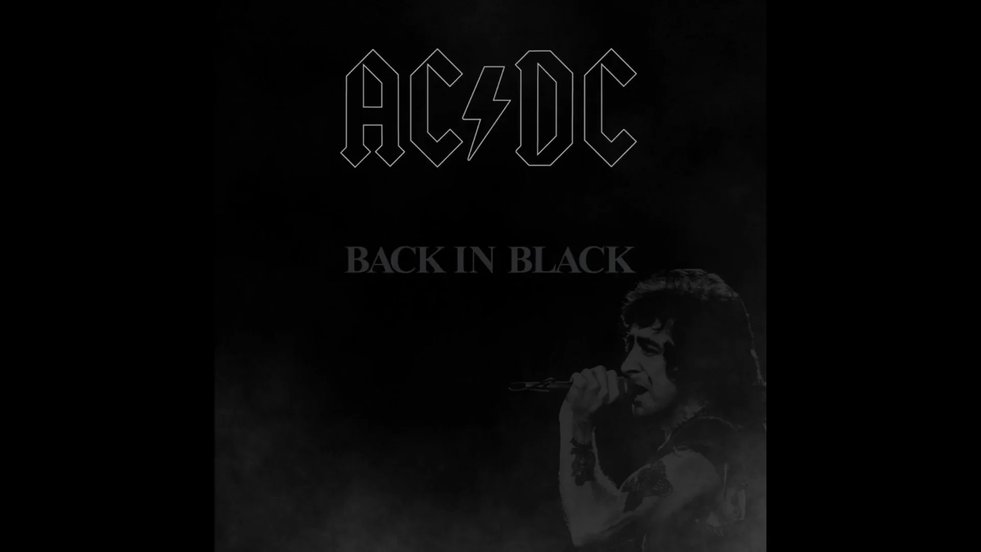 In the song 'Back in Black' by AC/DC, what does the back in black