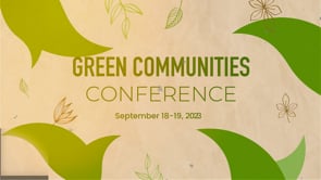 Green Communities Conference in Waco: PSA