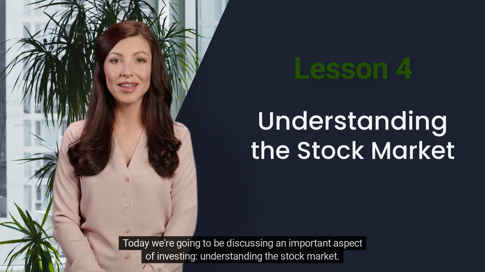 Lesson 4 - Understanding the Stock Market